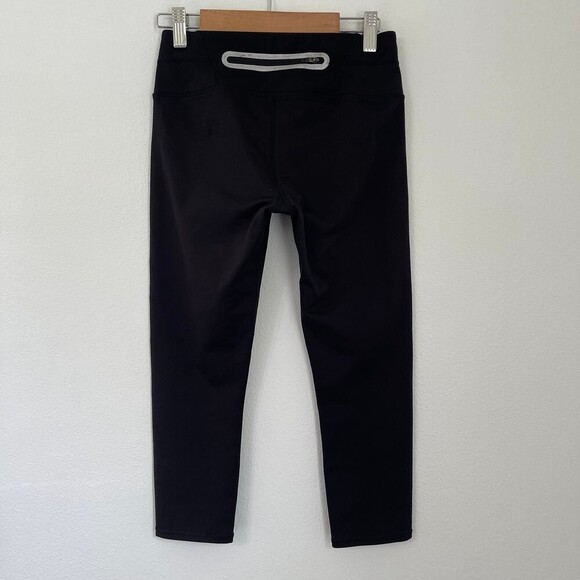 ATHLETA Fitted Capri Cropped Leggings Activewear Yoga Pants Black Workout XS - Picture 5 of 7